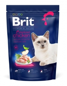 Brit Premium by Nature Cat Sterilised Chicken Сухой корм для стерилизованных кошек с курицей