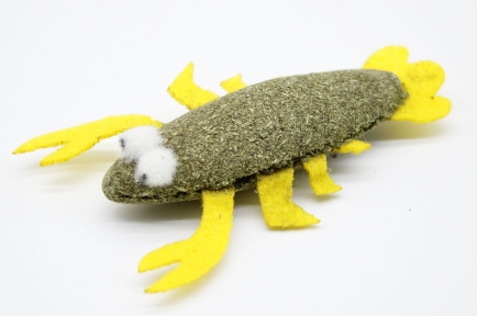 Іграшка для котів з мататабі Рак, 9*6 см