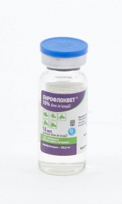 Энрофлоквет 10% инъекционный антибиотик 100 мл, ВетСинтез