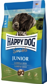 Happy Dog Sensible Junior Lamb&Rice Сухий корм для цуценят з ягням і рисом, 4 кг