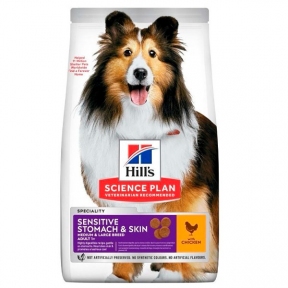 Hill's (Хиллс) Science Plan Adult Medium with Chicken Сухой корм  для собак средних пород с курицей