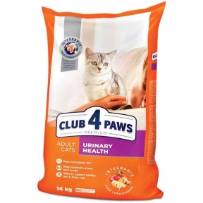 Club 4 Paws Urinary Health Premium Adult Cats Chicken Сухой корм для здоровья мочевыводящих путей кошек с курицей