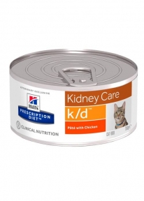 Hills PD Feline k/d консерва при хронической болезни почек у кошек