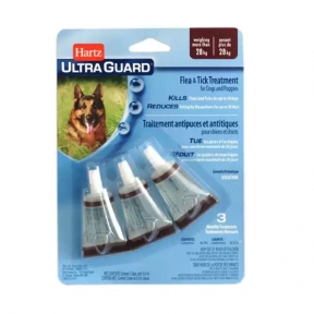 Hartz UltraGuard Капли 3в1 от блох и клещей для собак и щенков