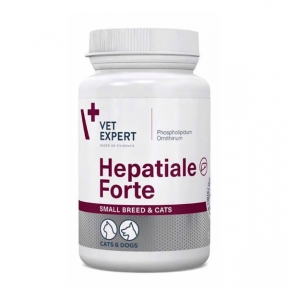 Hepatiale Forte для підтримки і відновлення функцій печінки собак і котів, 40 кап.