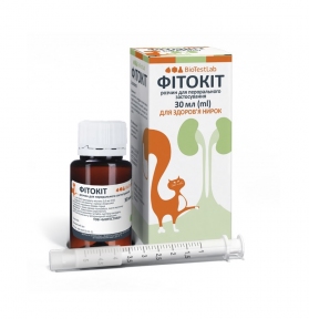 Суспензія. оральна. Фітокот BioTestLab 30мол.
