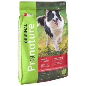 Pronature Original Dog Adult Lamb ягненок сухой суперпремиум корм для взрослых собак 11,3кг 