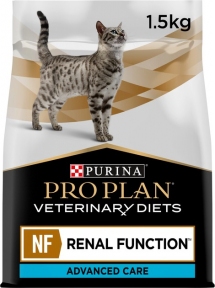 АКЦИЯ Pro Plan Veterinary Diets NF Renal Function сухой корм для котов при заболеваниях почек 1,5 кг