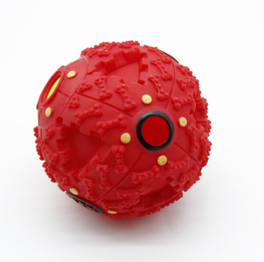 М'яч жорсткий з оригінальним звуком, для ласощів, 7 см, 19-33,/PH-167/001