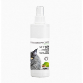 Спрей Unicum Organic протипаразитарний для котів, 100 мл