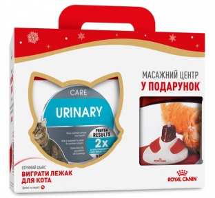 Акция Сухой корм Royal Canin Urinary Care Cat 4кг + Масажер для кошек в подарок