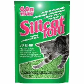 Наполнитель Silicat Tofu для кошачьего туалета, 3,8 кг