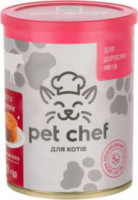 Pet chef консервы для кошек Говядина