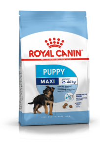Royal Canin Shn Maxi puppy PC 4 кг и 12 паучей, корм для щенков крупных пород 11349
