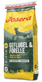Josera Geflügel & Forelle 15кг Беззерновой корм для собак