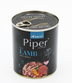 Dolina Noteci Piper Dog (60%) консерва с ягнятиной и морковью