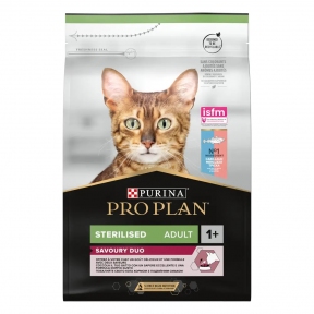 АКЦІЯ Purina Pro Plan Sterilised сухий корм для стерилізованих кішок, з тріскою та фореллю 3 кг