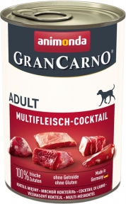 Animonda GranCarno Adult Multi Meat Cocktail влажный корм мульти мясной коктейль для собак 800 гр