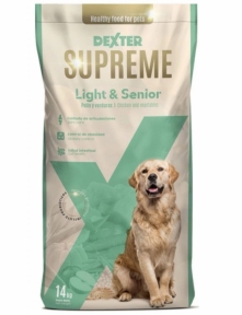 Dexter Supreme Light & Senior Сухий корм для літніх собак 14 кг