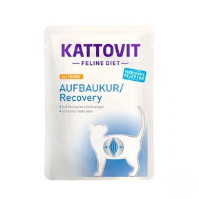 Kattovit Diet Recovery Влажный корм для кошек паштет с курицей, 85 г