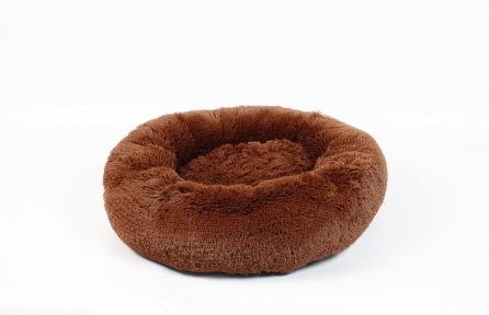 Лежак Пончик Коричневий.