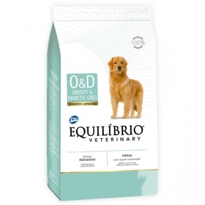 Equilibrio Veterinary Dog (Obesity-Diabetic) Ожирение диабет лечебный корм для собак 2кг