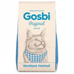 Сухой корм для кошек Gosbi Original Sterilized Hairball 4.5кг