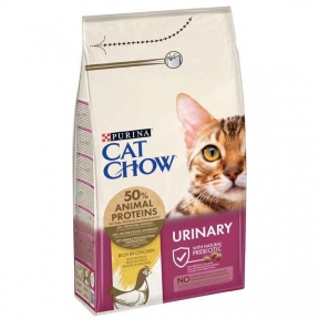 Cat Chow Urinary Tract Health Сухой корм для кошек для поддержания здоровья мочевыводящих путей с курицей