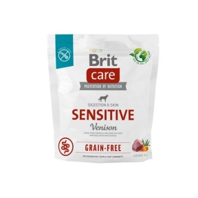 Brit Care Dog Grain-free Sensitive корм для собак с чувствительным пищеварением беззерновой с олениной