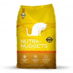 Nutra Nuggets Maintenance (желтая) сухой корм для кошек