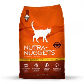 Nutra Nuggets Professional (оранжевая) сухой корм для активных котов