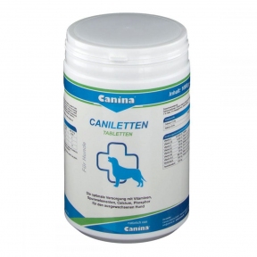 Caniletten кальцийсодержащий препарат для собак