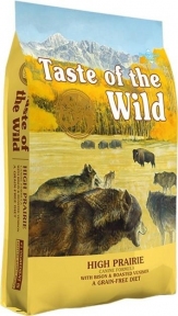 Taste of the wild High prairie canine бизон и запеченая оленина Сухой корм для собак