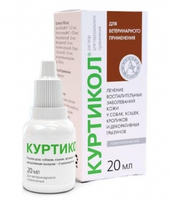 Куртикол для орального применения 20мл(леч. органов пищевар. канала) Хелвет