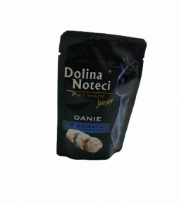 Dolina Noteci Premium Kitten Консервы для котят Пауч с треской и сардиной