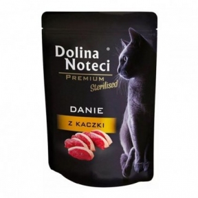 Dolina Noteci Premium Cat вологий корм для стерилізованих котів з качкою