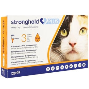 Стронгхолд Плюс (Stronghold Plus) Капли Для котов