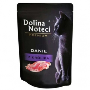 Dolina Noteci Premium Cat консерва для кошек 85гр с кроликом