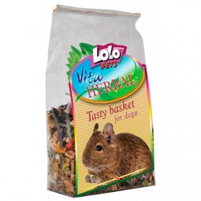 Lolopets HERBAL био корзина для дегу 150 гр 74105