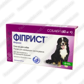 Фиприст спот-он для собак 3 пип KRKA