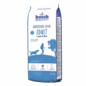 Bosch Breeder Adult Сухой корм для собак с ягненком и рисом, 20 кг