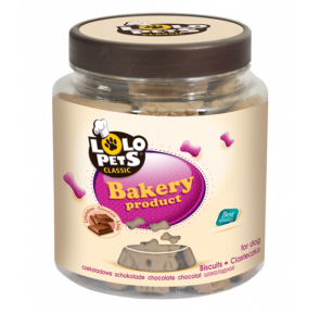 Lolopets кісточки шоколадні фігурні Банка 210г 80605