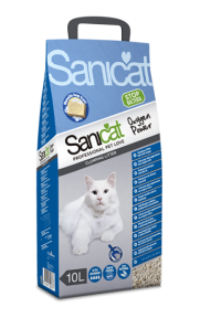 SANICAT CLUMP OXIGEN POWER наполнитель для котов комкующийся 10 л