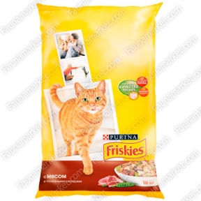 Friskies Meat Chicken Liver с мясом, курицей и печенью