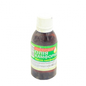 Камфорное масло 10%, 50мл