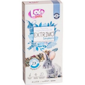 Lolopets EXTRIMO SMAKERS лакомство для кроликов 100 гр 71267