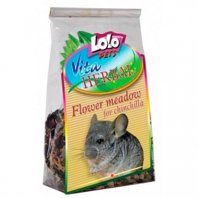 Lolopets HERBAL корм для шиншил квітучий луг 30 г 74121