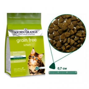 Arden Grange Kitten Fresh Chicken&Potato Беззерновой корм для котят с курицей