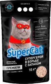 Supercat Премиум (Супер кет) наполнитель для котов