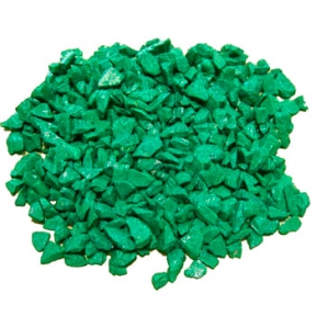 Грунт зеленый фракция №2 5-10мм 1кг Фауна